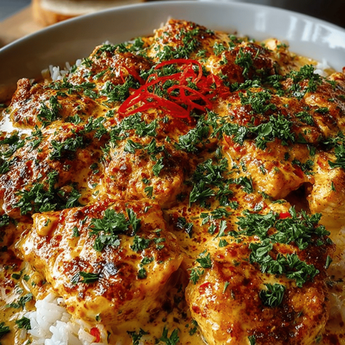 Creamy Paprika Chicken Delight