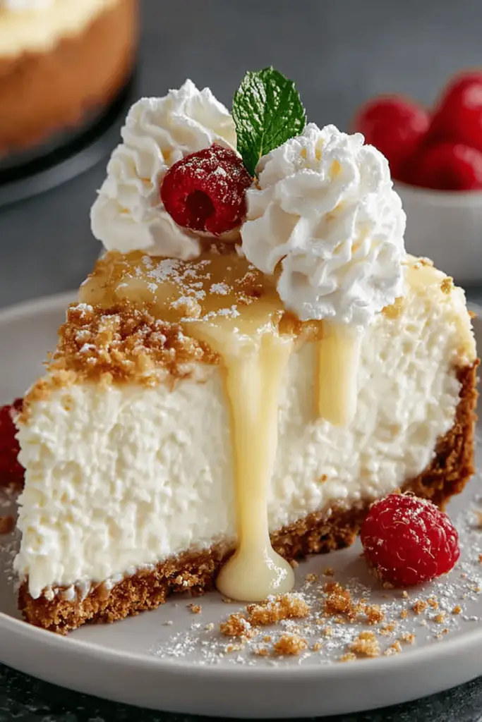 Creamy Pineapple Cheesecake