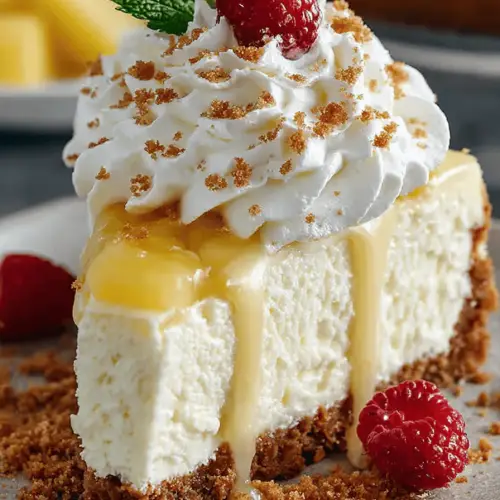 Creamy Pineapple Cheesecake