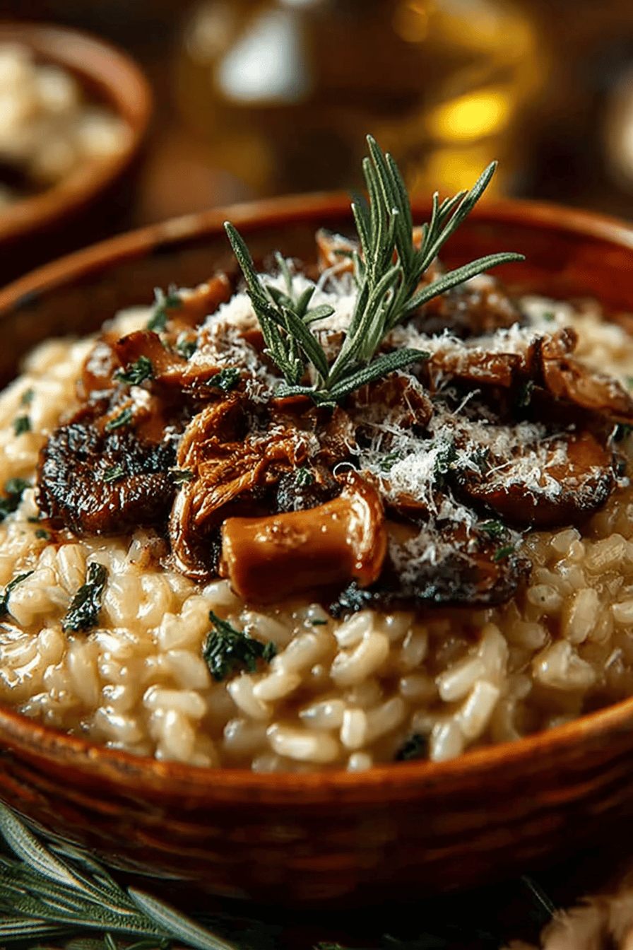 Creamy Porcini Risotto