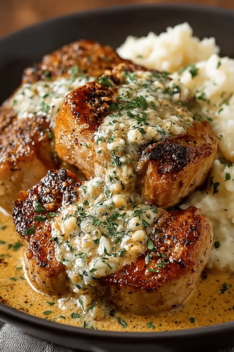 Creamy Ranch Pork Chops