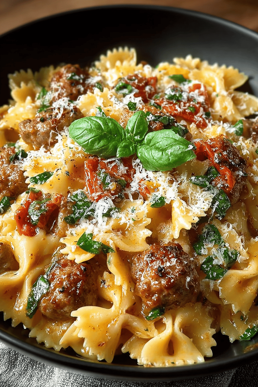 Creamy Sausage Pasta