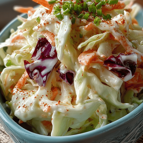 Creamy Tangy Coleslaw Delights