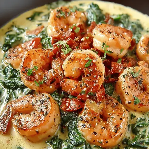 Creamy Tuscan Shrimp