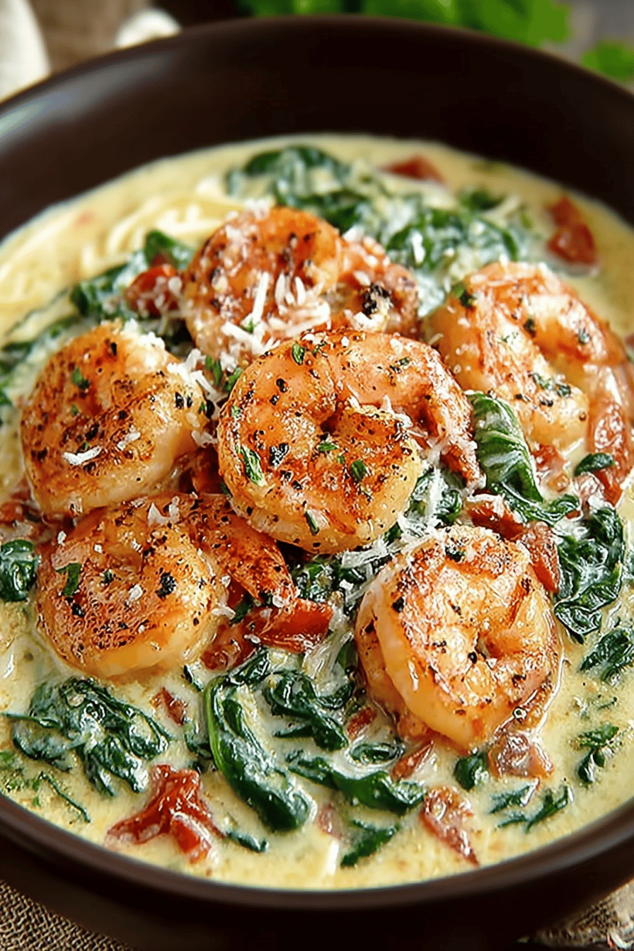 Creamy Tuscan Shrimp