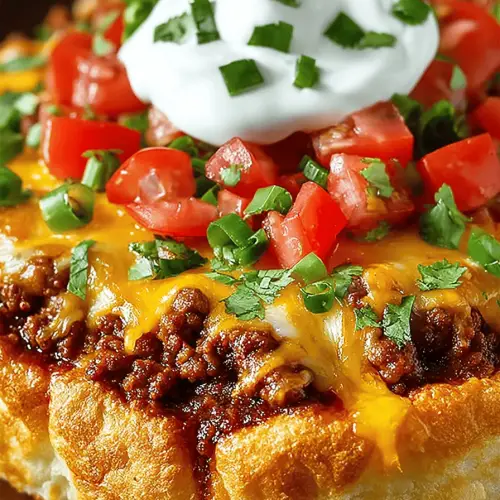 Crescent Taco Bake