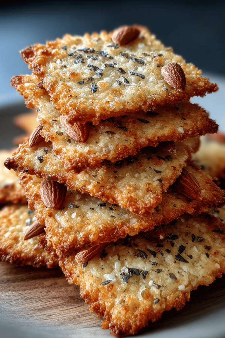 Crispy Almond Flour Crackers Recipes
