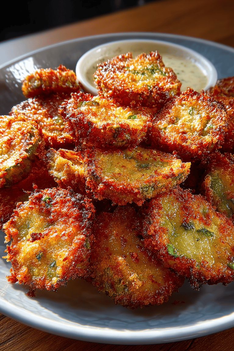 Crispy Fried Pickles Made Easy