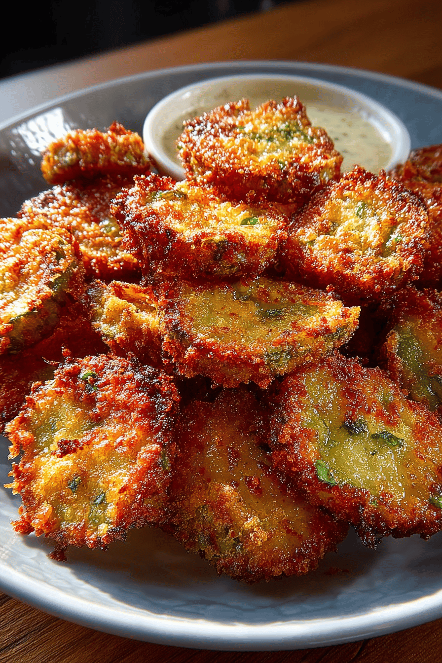Crispy Fried Pickles Made Easy