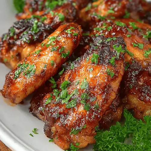 Crockpot BBQ Chicken Wings