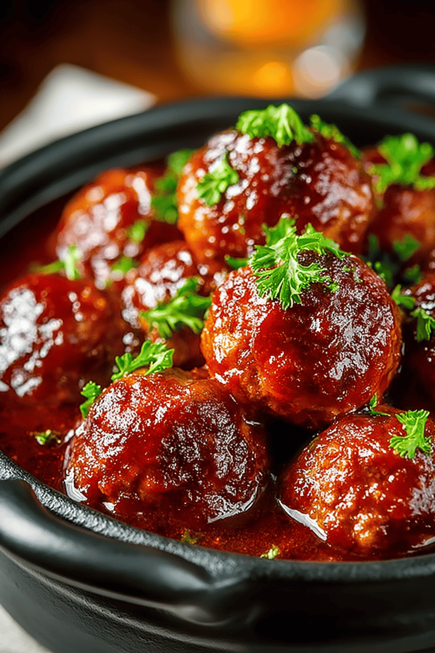 Crockpot Meatballs