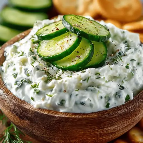 Cucumber Cream Cheese Dip