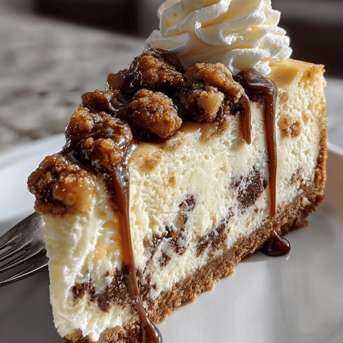 Delicious Cookie Dough Cheesecake with a Twist