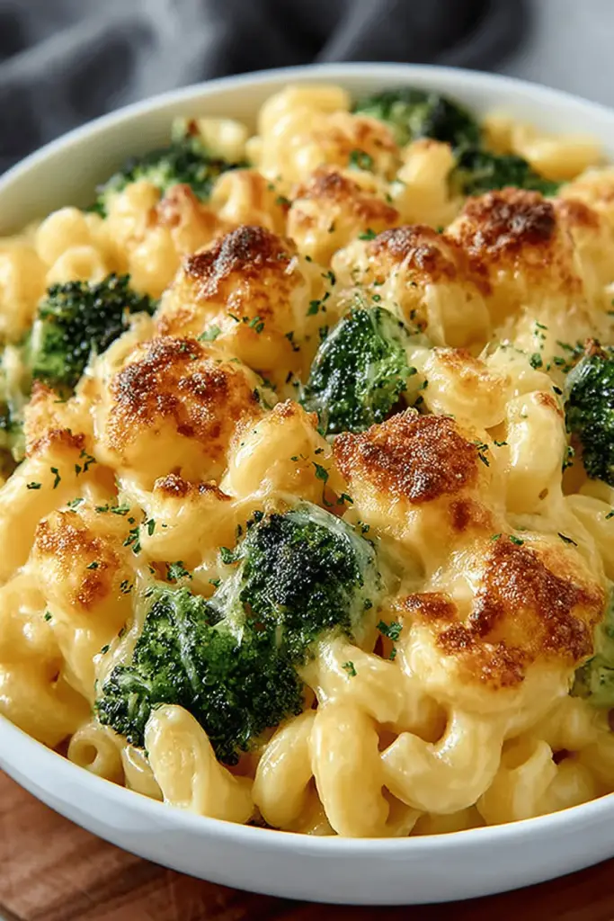 Delish Broccoli Mac & Cheese