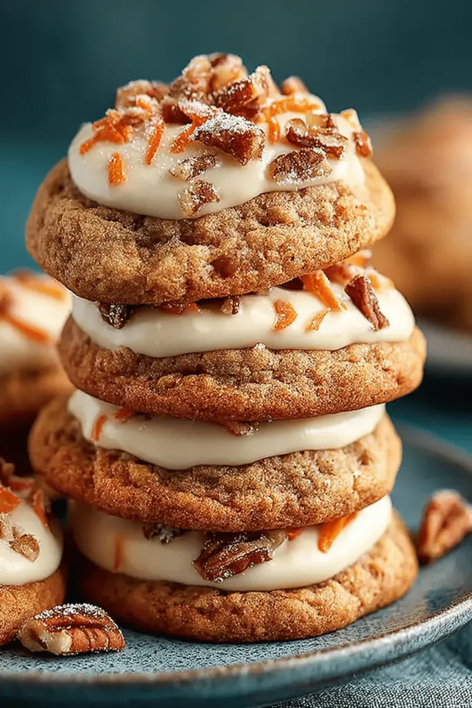 Delish Carrot Cake Cookies