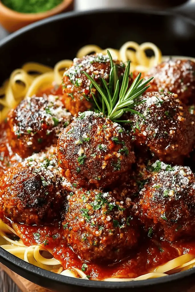 Delish Italian Meatballs