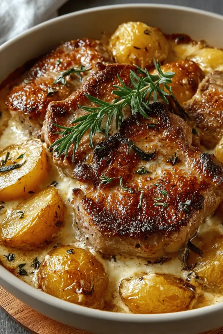 Delish Pork Chop Casserole