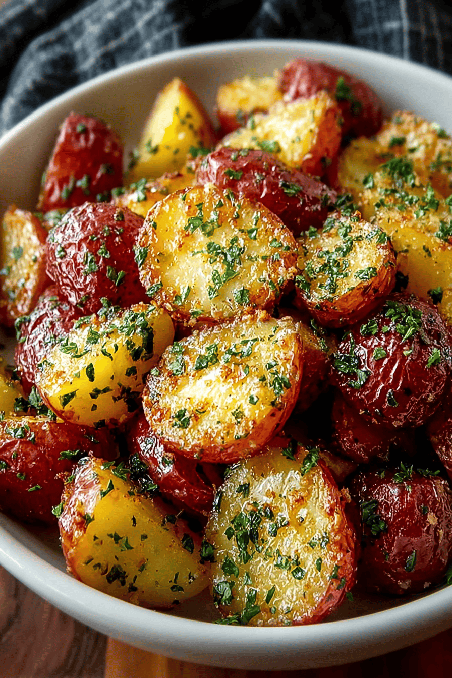 Delish Ranch Roasted Potatoes