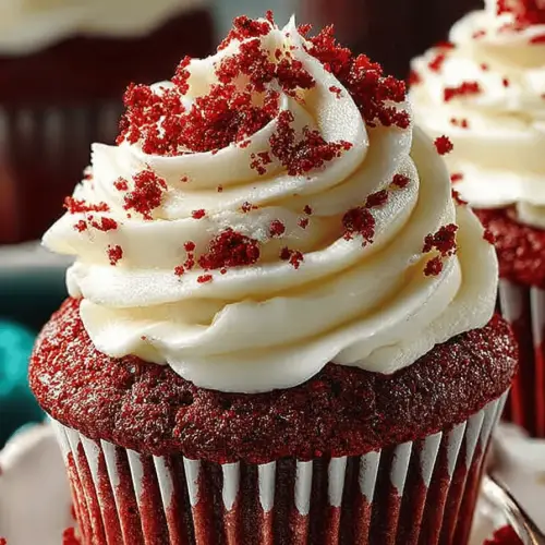 Delish Red Velvet Cupcakes
