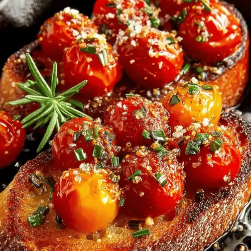 Delish Roasted Cherry Tomatoes