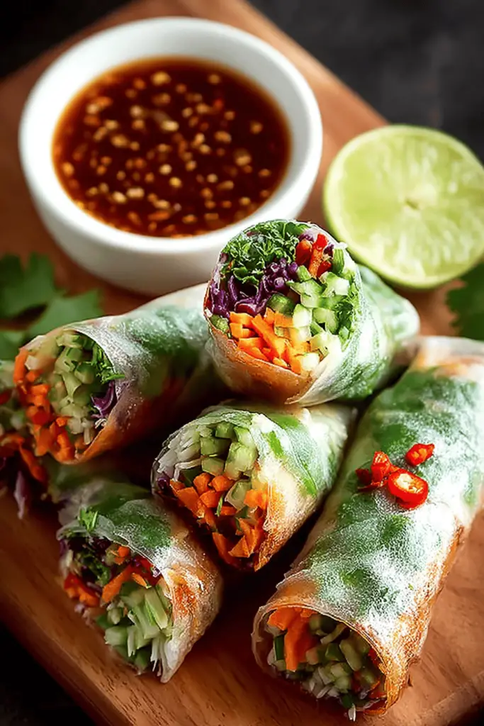 Delish Thai Spring Rolls