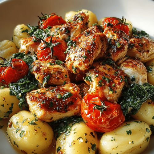 Dinner Chicken and Gnocchi Delights