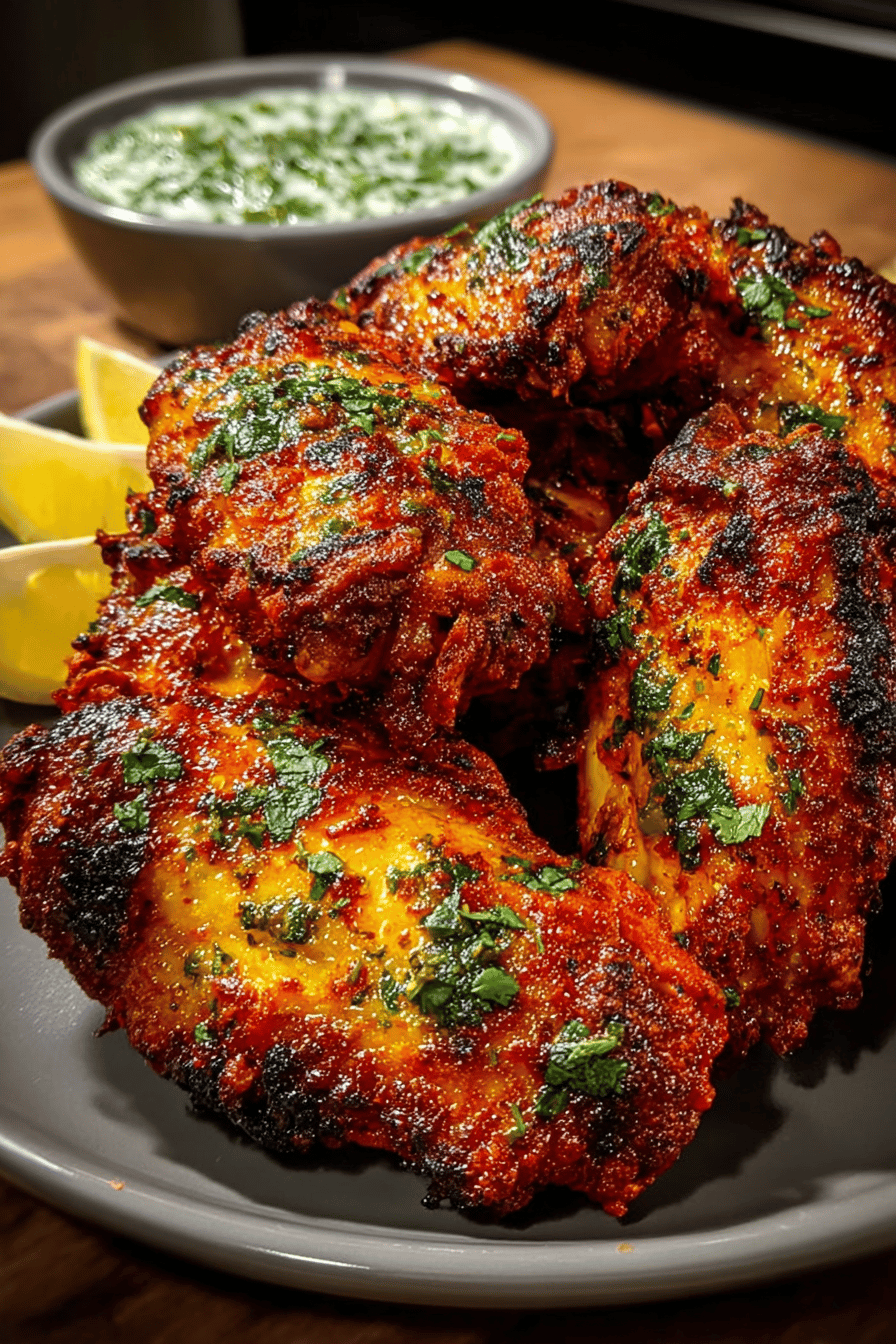 Easy Air Fryer Tandoori Wings