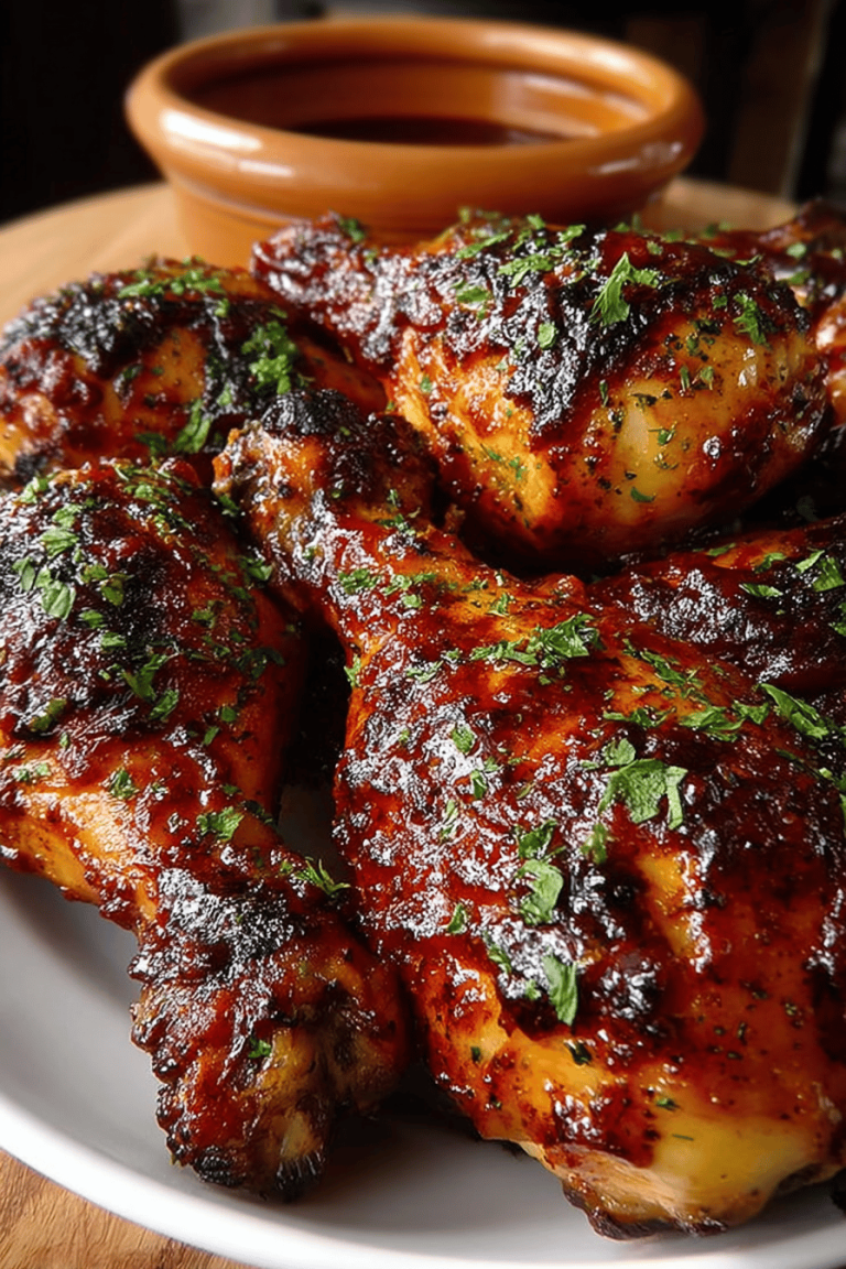 Easy BBQ Chicken Legs in Crockpot