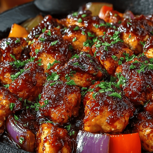 Easy BBQ Chicken Skillet Dinner