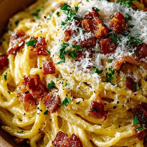 Easy Bacon Carbonara