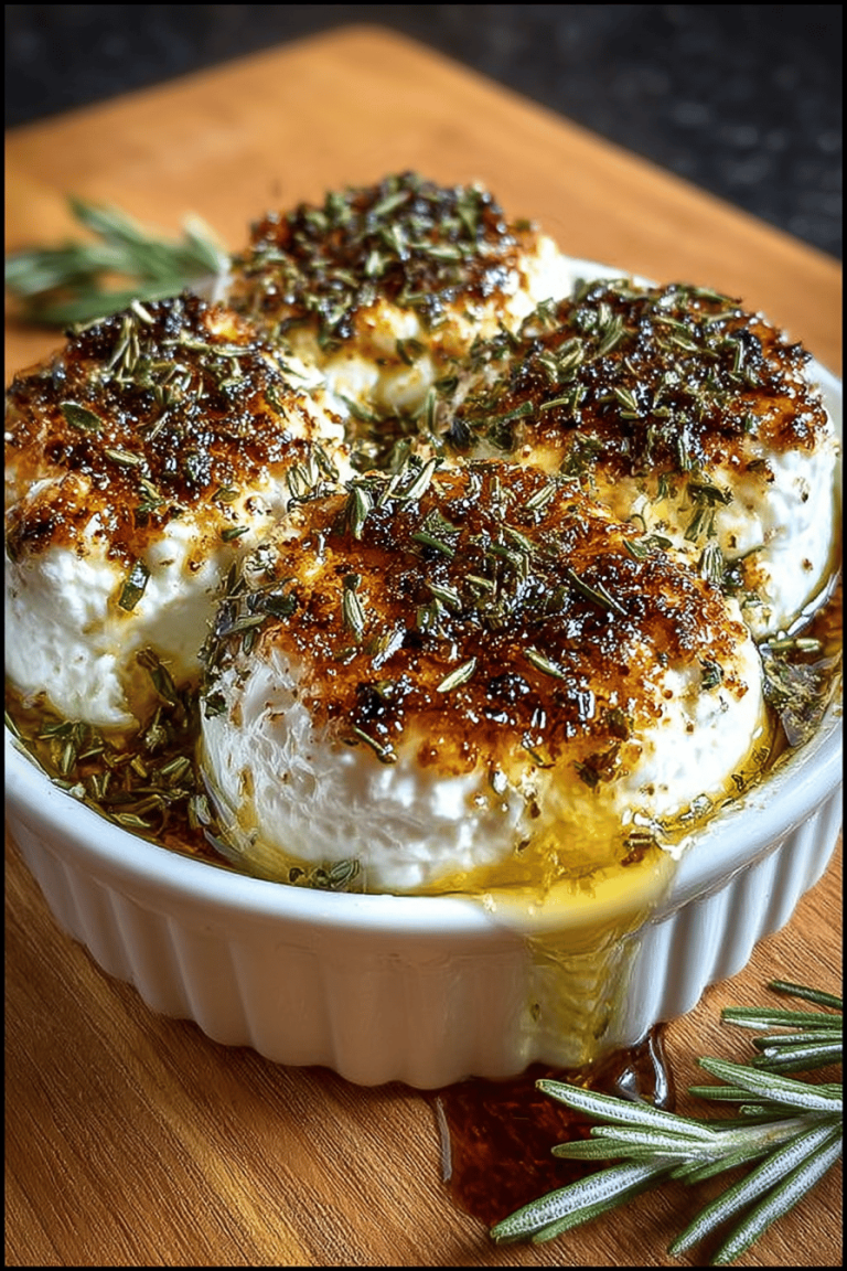 Easy Baked Goat Cheese Treats