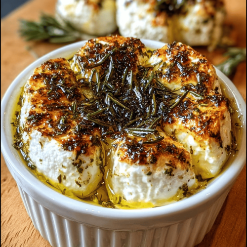 Easy Baked Goat Cheese Treats
