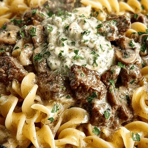 Easy Beef Stroganoff