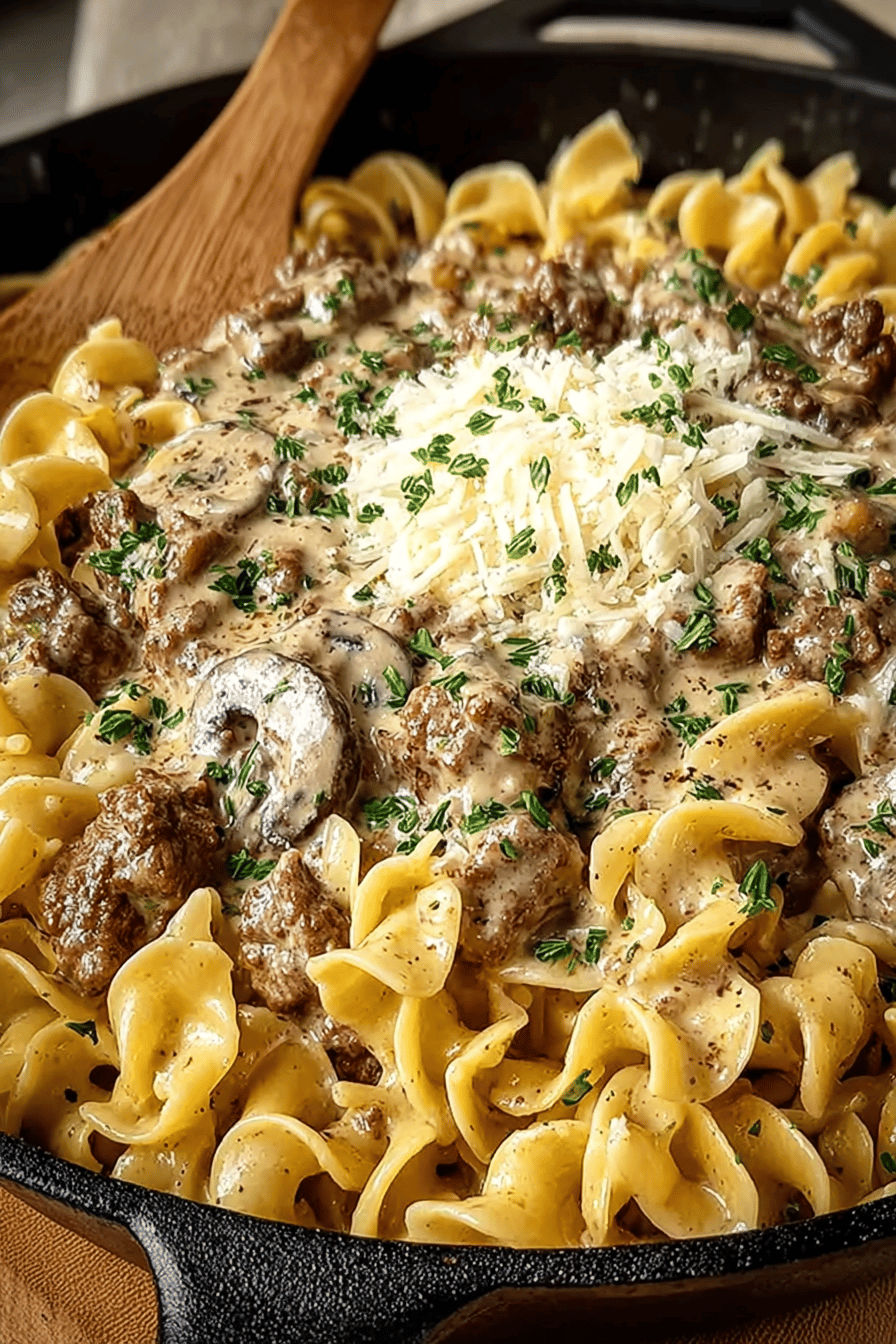 Easy Beef Stroganoff