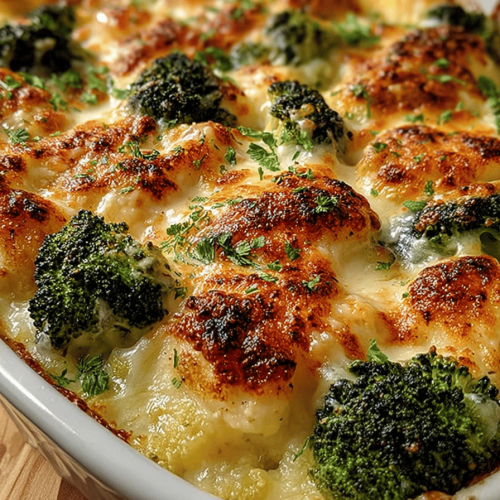 Easy Broccoli Chicken Bake