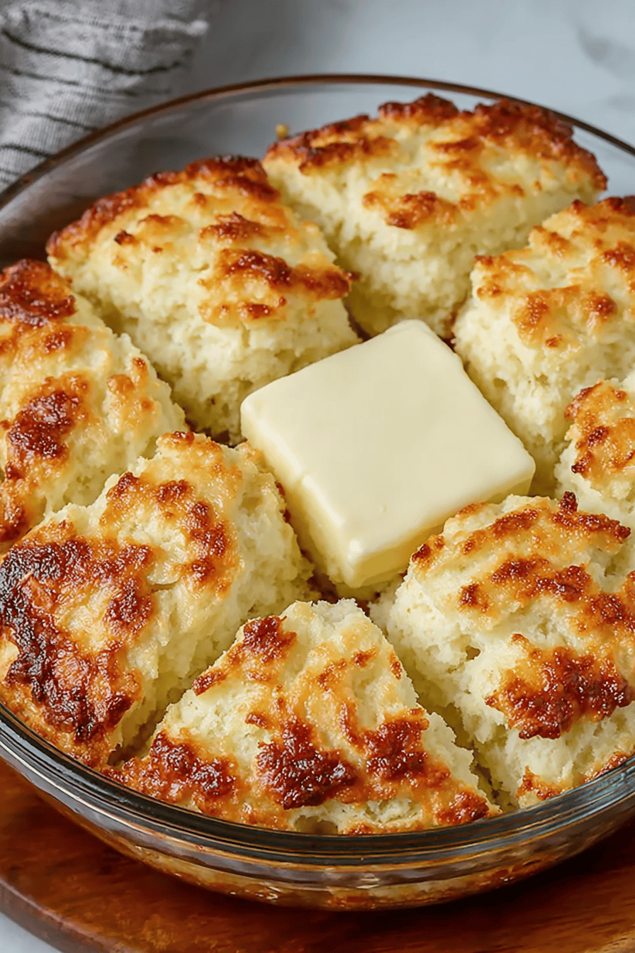 Easy Butter Swim Biscuits