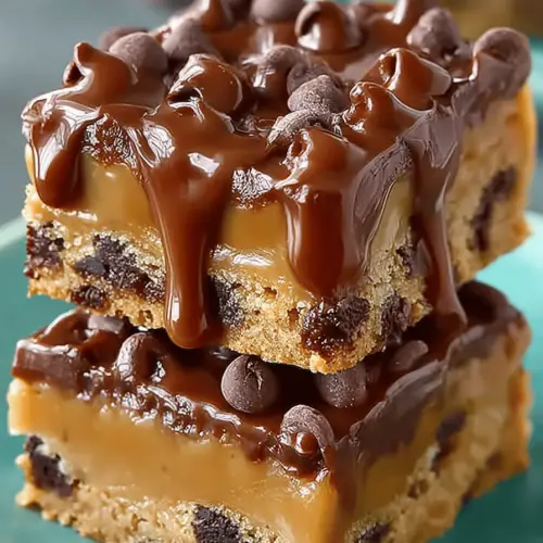 Easy Caramel Cookie Bars
