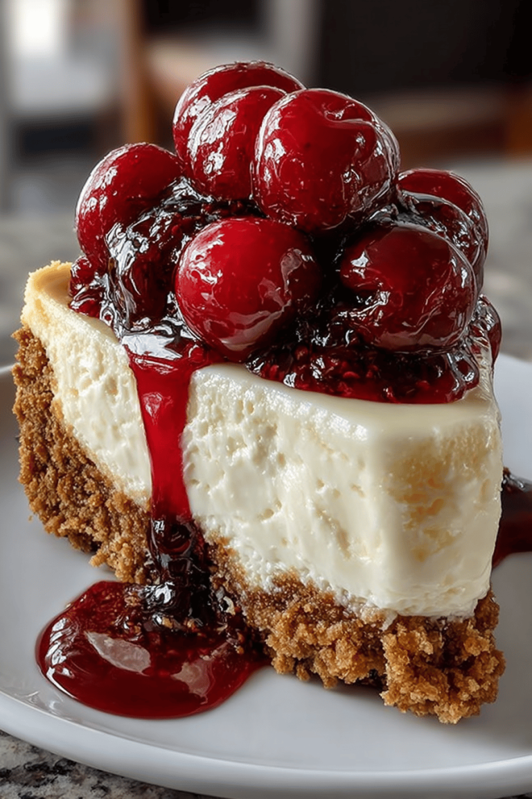 Easy Cherry Cheesecake Delights