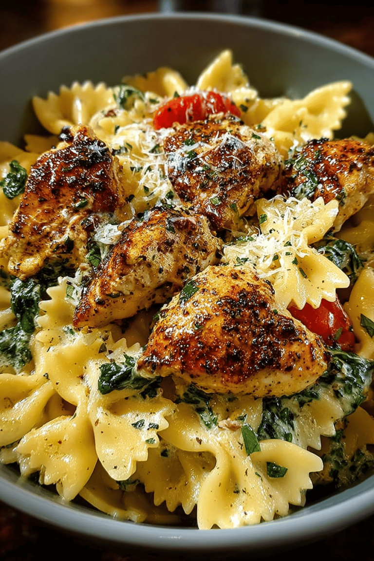 Easy Chicken Bow Tie Pasta Recipe