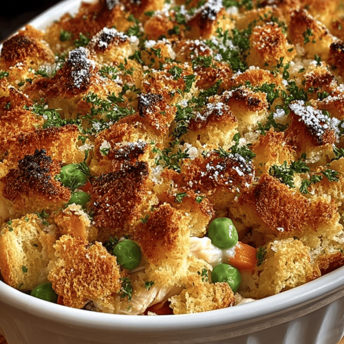 Easy Chicken Dressing Casserole Recipe