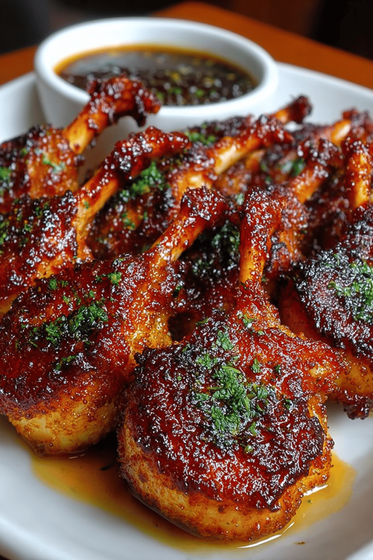 Easy Chicken Lollipops Recipe for Parties