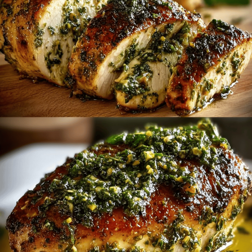 Easy Chicken Pesto Air Fryer Delight