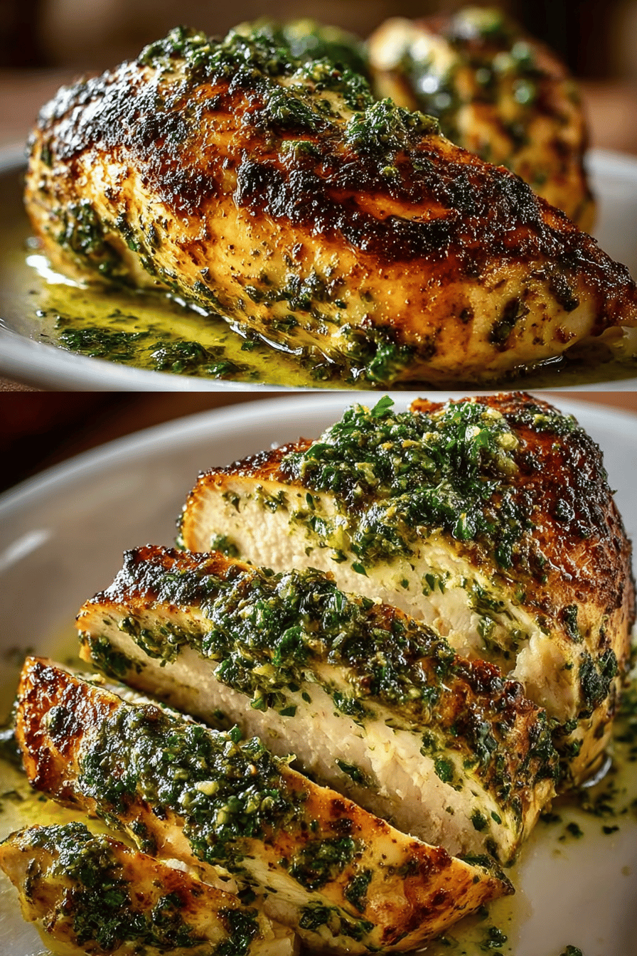 Easy Chicken Pesto Air Fryer Delight