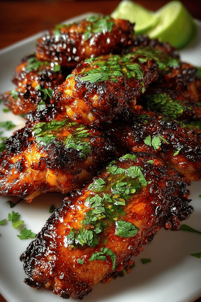 Easy Chipotle Lime Wings Recipe