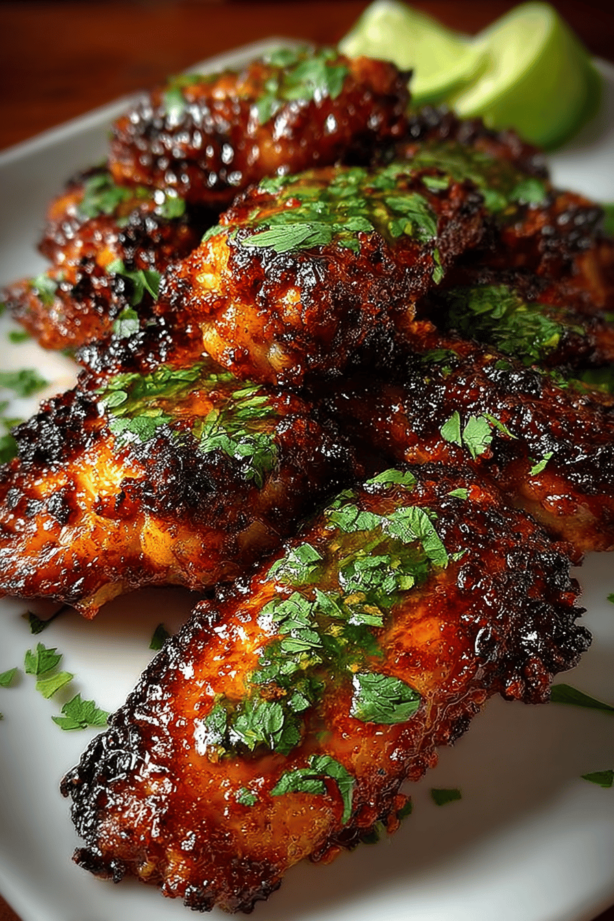 Easy Chipotle Lime Wings Recipe