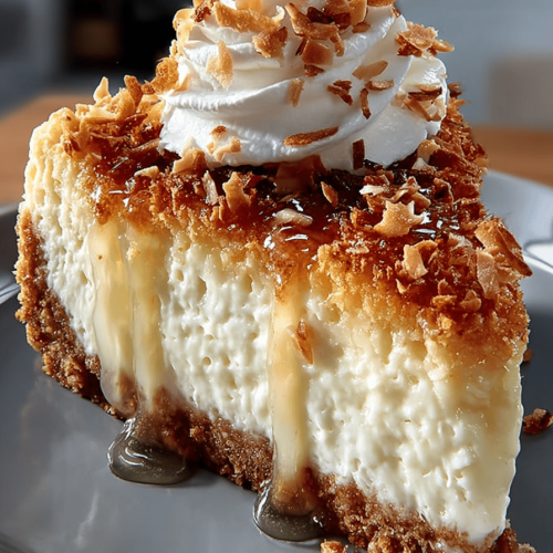 Easy Coconut Cheesecake Delight