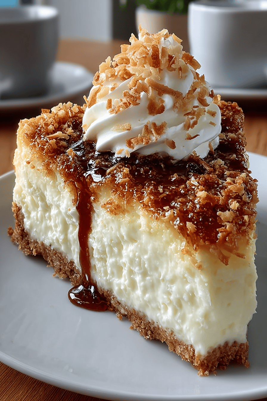 Easy Coconut Cheesecake Delight