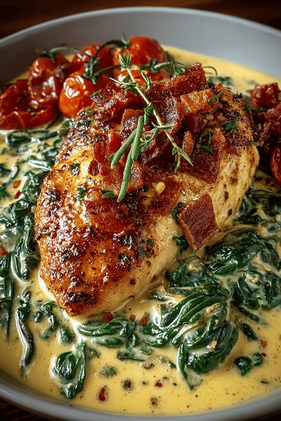 Easy Creamy Tuscan Chicken Recipe