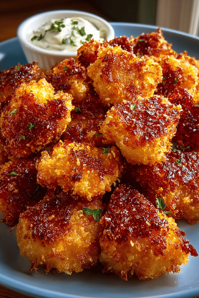 Easy Crispy Popcorn Chicken Recipe