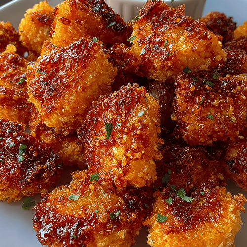 Easy Crispy Popcorn Chicken Recipe